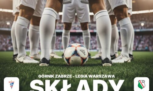 Składy: Górnik Zabrze – Legia Warszawa – przewidywane składy i ustawienie